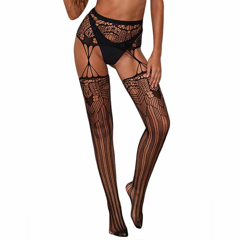 Lovelii Spencer Bundløse Strømpebukser Sort