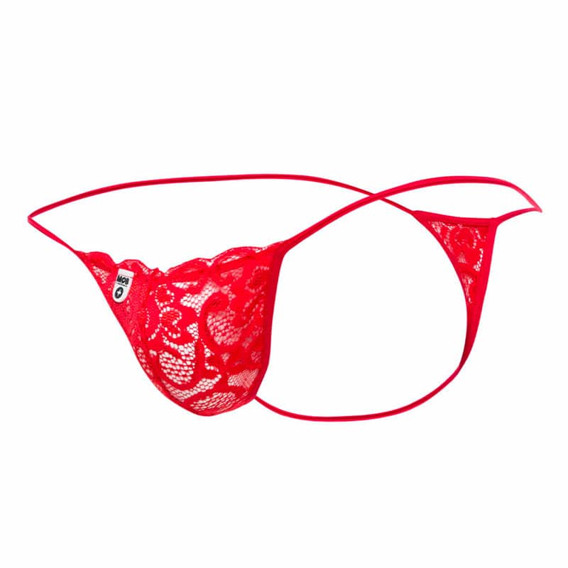 Mob Eroticwear Luke Blonde G-streng - Lxl - Rød