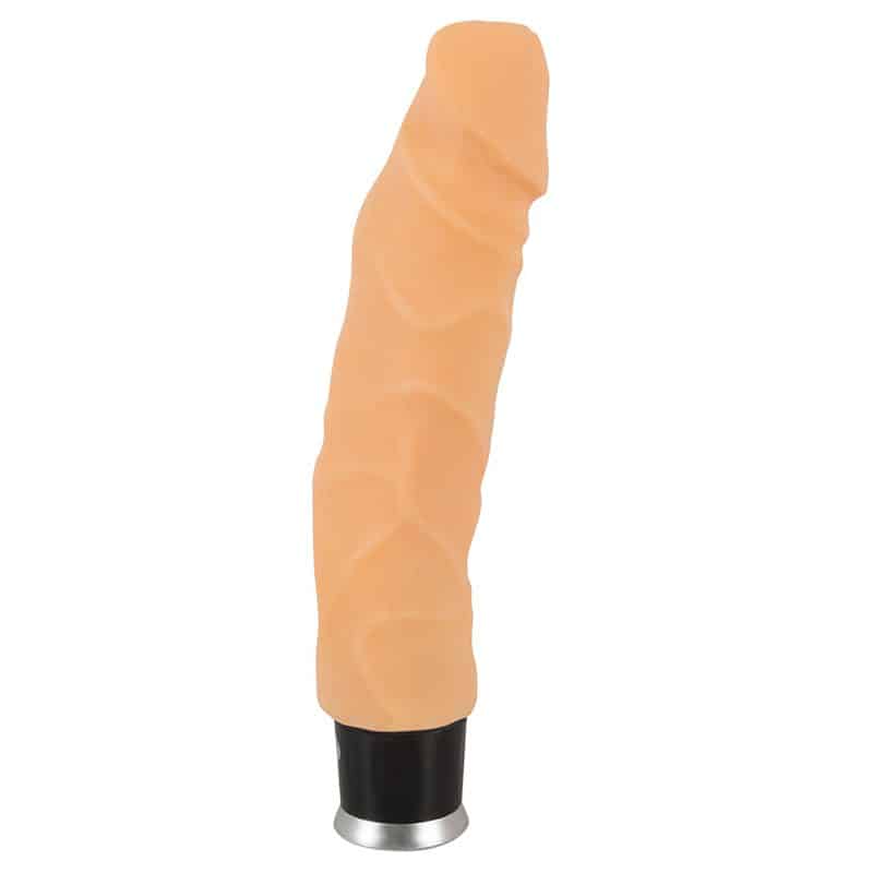 Nature Skin Big Vibe Lys Dildo Vibrator 23 Cm