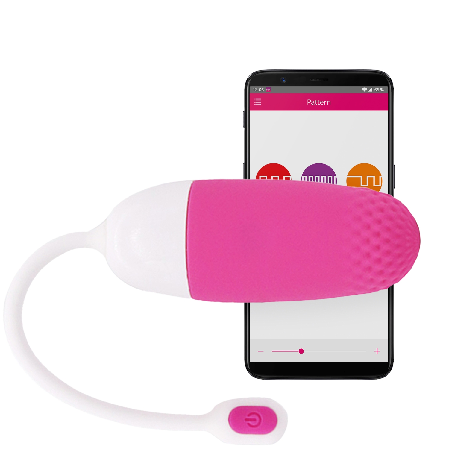 App-styret Vibratoræg fra Magic Motion - Rosa