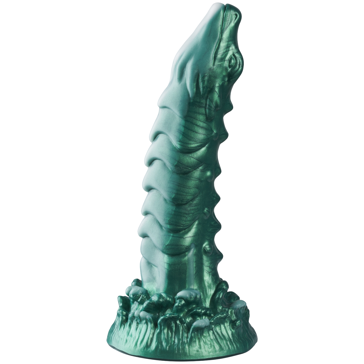 Creature Cocks Cockness Monster Lake Creature Silikone Dildo 20 Cm - Green